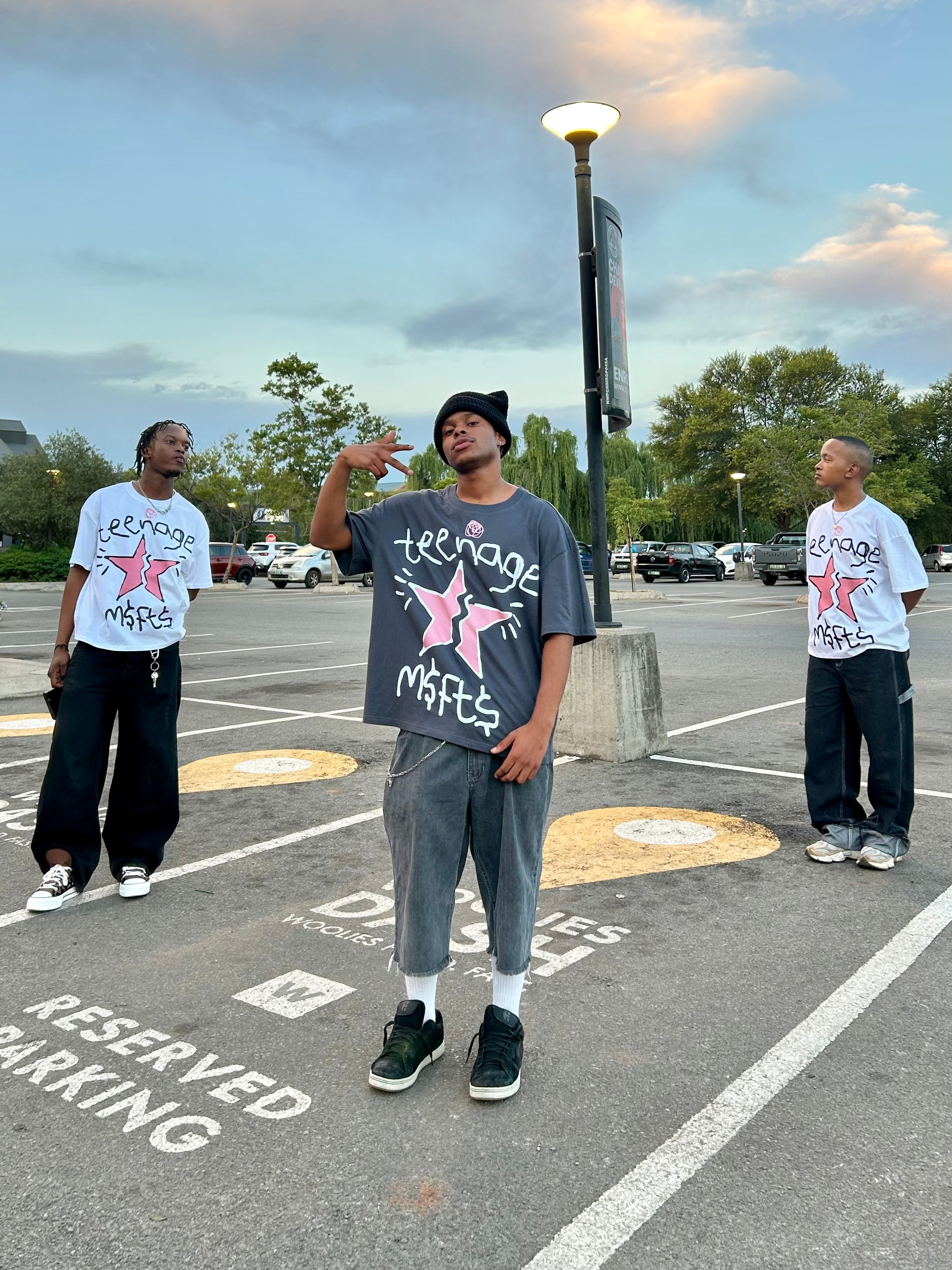 Broken star Boxy oversized T-shirt
