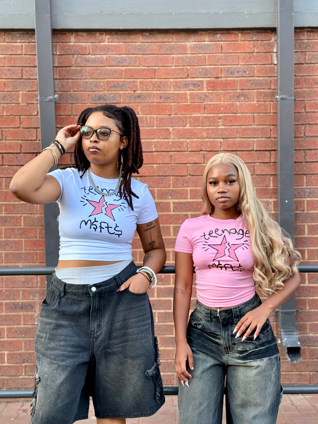 Broken stars slim fit T-shirt