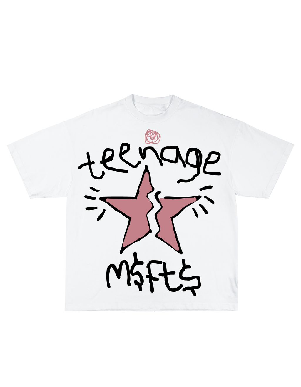 Broken star Boxy oversized T-shirt